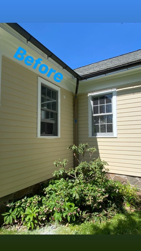 Exterior Wall At The Corner Of A House