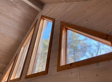 Wooden House With High Ceiling